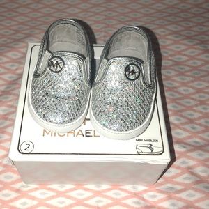 Baby girl MK slip ons